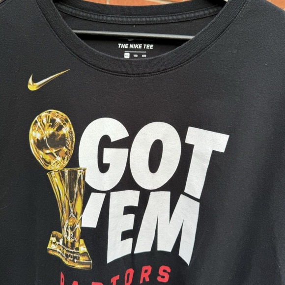 Nike Raptors Championship T-Shirt - Black - Picture 2 of 3
